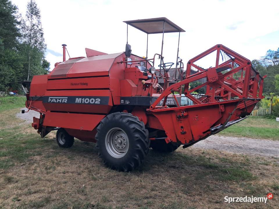 Kombajn zbożowy Fahr M1002 Zbożowe Młynek