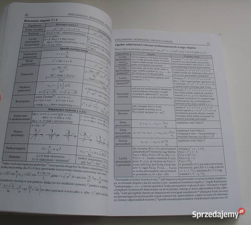Tablice matematyczne Praca zbiorowa red Witold miękka Łódź