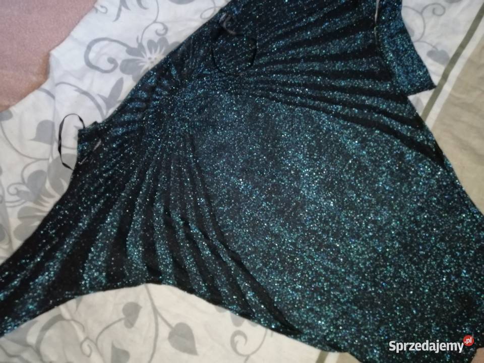 ORSAY wiskozowy Sweterek sweter z metaliczną czarny Leszno