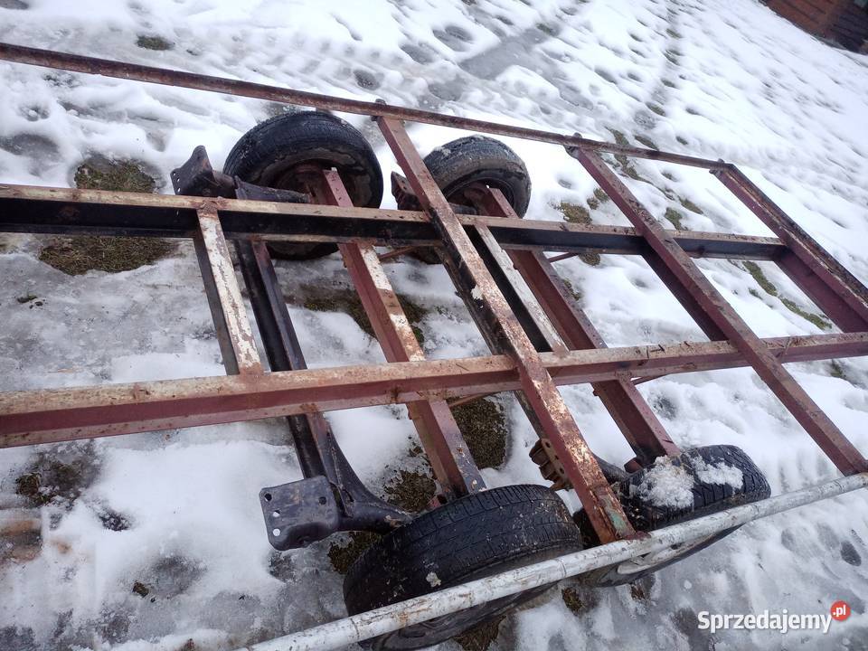 Przyczepa przyczepka ramo rama podwozie wóz Przyczepy rolnicze Łukowica