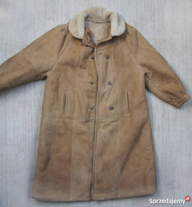 Kożuch damski z naturalnych skór