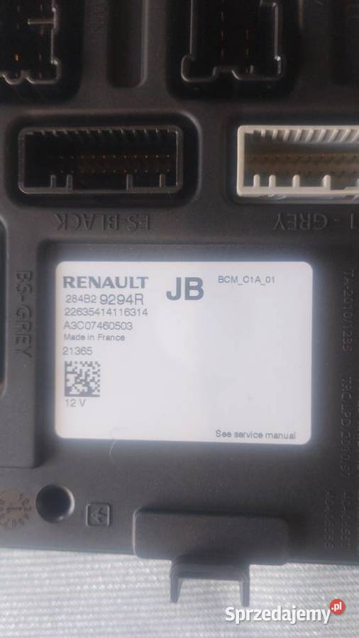 MODUŁ STEROWNIK BCM RENAULT CAPTUR II CLIO V Kłodzko