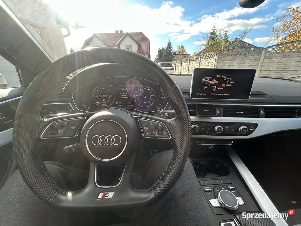 Audi A4 B9 Sline skórzana tapicerka A4 Głubczyce sprzedam