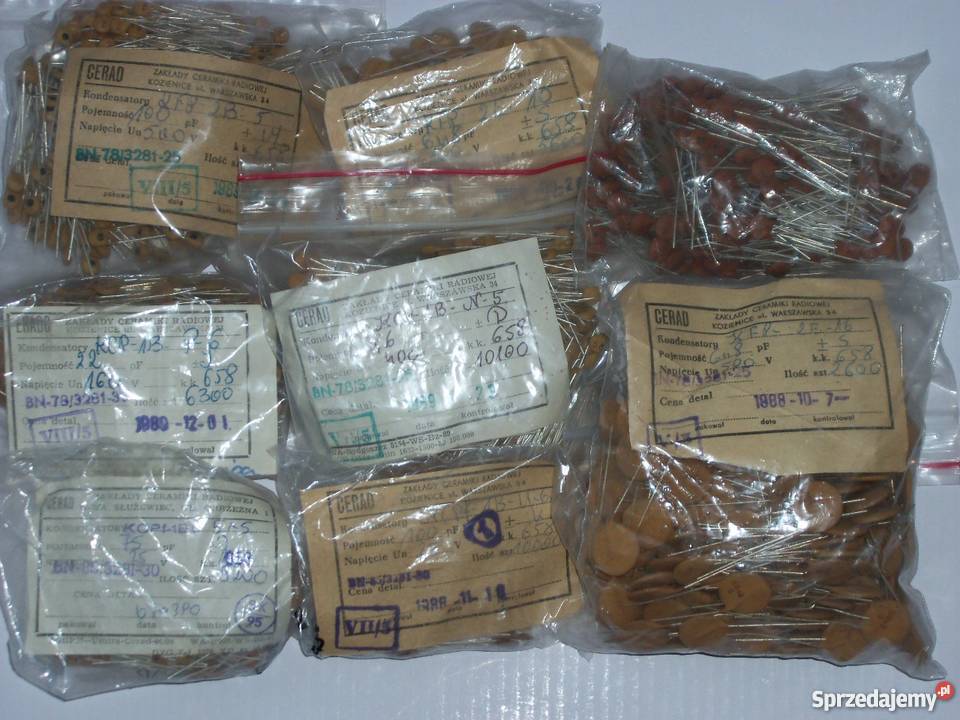 Kondensatory ceramiczne prod CERAD Łódź