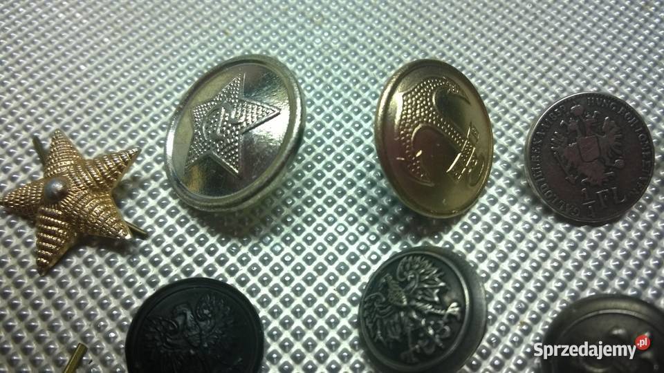 guziki zestaw 11 sztuk Warszawa