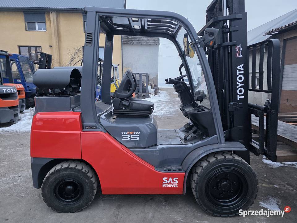 Wózek widłowy TOYOTA 8FGJF35 Przesuw boczny śląskie Lędziny