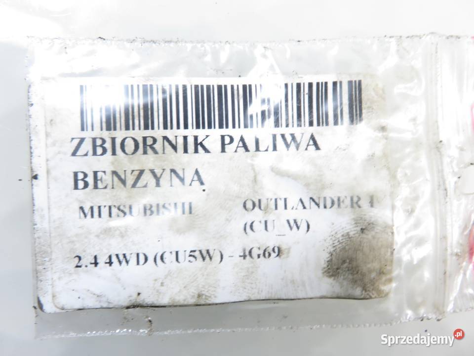 POMPA PALIWA MITSUBISHI OUTLANDER I 24 4WD małopolskie