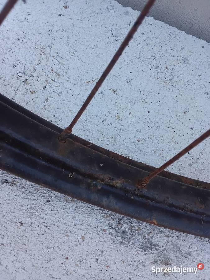 Koło zabytkowy rower 10 warmińsko-mazurskie Milejewo