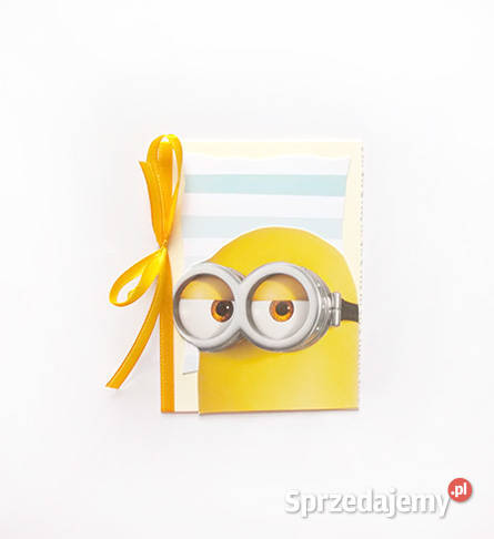minionki kartki kartka z minionkami bajkowe Rzeszów