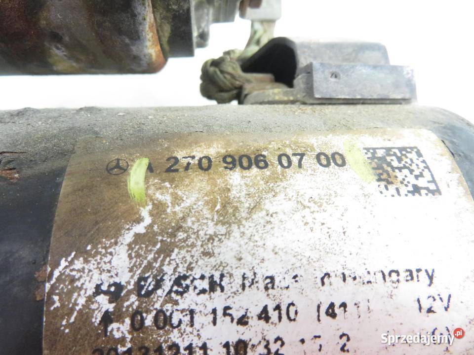 ROZRUSZNIK MERCEDESBENZ CLA coupe CLA 220 CDI osobowe Motoryzacja