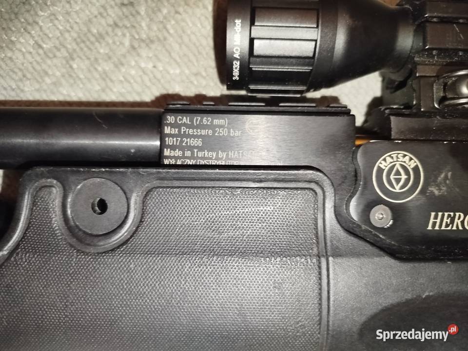 Wiatrówka PCP Hatsan Hercules 762 mm mazowieckie Góra Kalwaria