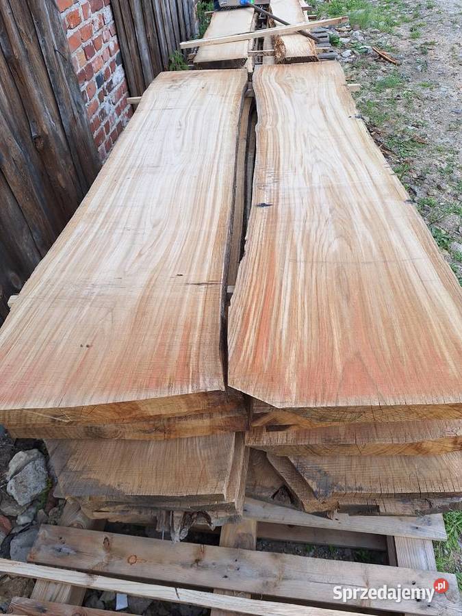 Dębowe brusy świeże Syców