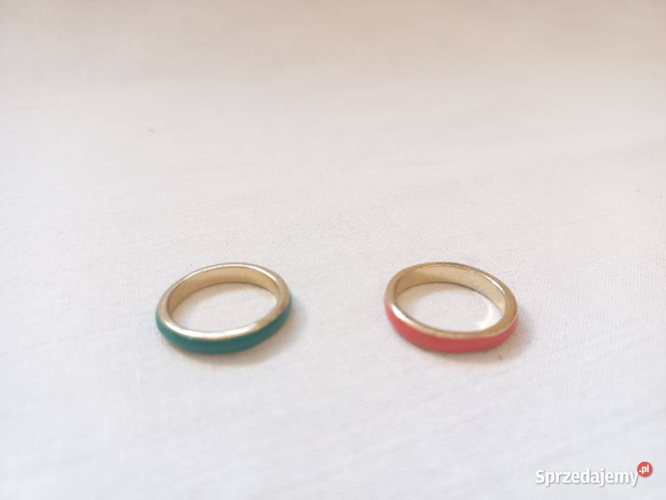 Pierścionki ozdobne Obrączki metal Unisex kpl9 Białystok