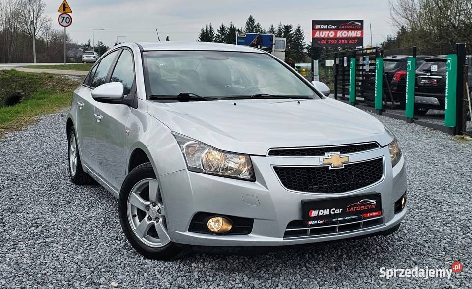CHEVROLET CRUZE BENZYNA ŁADNY Rok produkcji 2010 Latoszyn