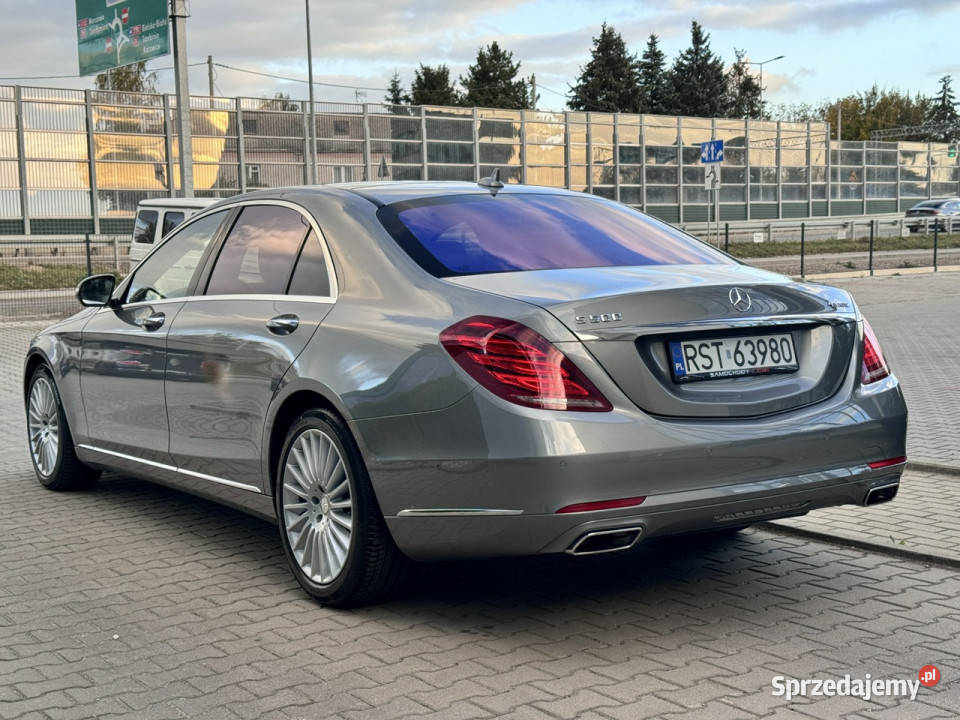 Mercedes S 500 500 4Matic Long Krajowy Wzorowy bluetooth małopolskie Węgrzce