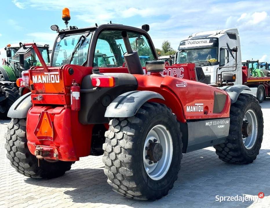 Ładowarka teleskopowa Manitou MLT 634120 LSU Rok produkcji 2005 podlaskie Sokoły