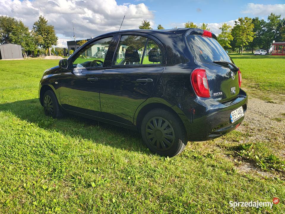 Sprzedam Nissan Micra K13 z grudnia 2017 kurtyny powietrzne Suwałki sprzedam