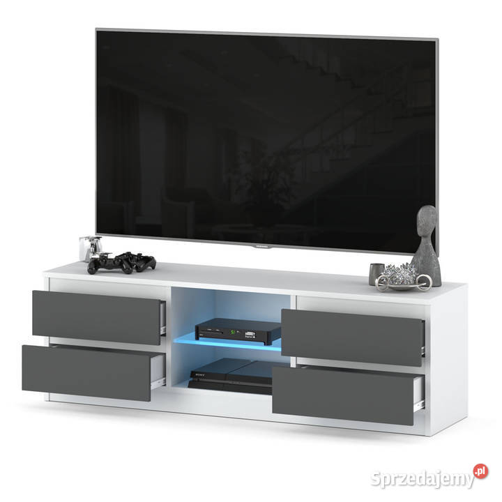 Szafka Rtv Stojący Stolik Nowoczesny 138 Quattro Elbląg