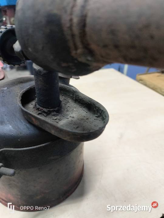 Stary palnik luto lampa duża Pozostałe łódzkie