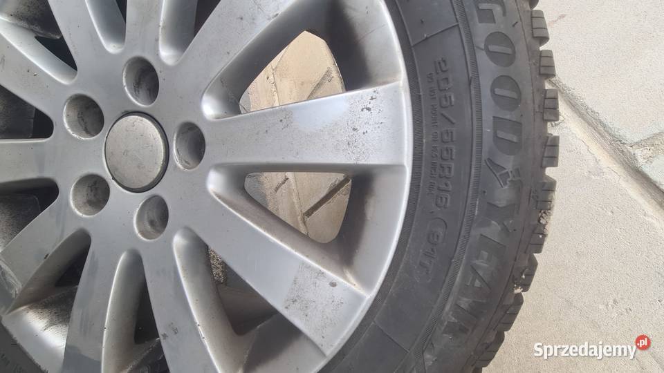 Koła zimowe passat b6 Potworów sprzedam