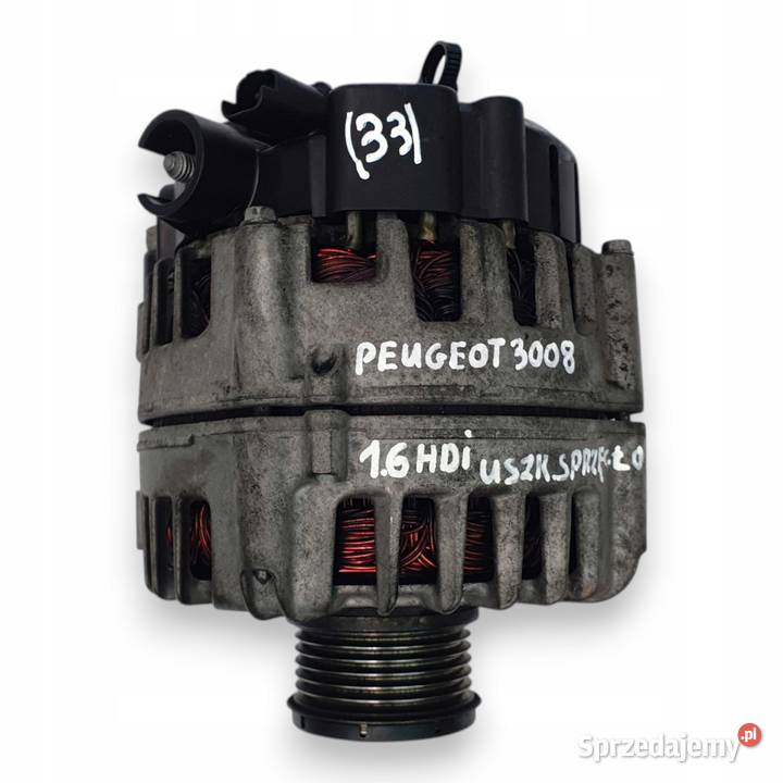 ALTERNATOR Peugeot 3008 16 HDi 9688085380 lubelskie Chełm sprzedam