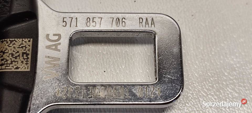 VW TAYRON PASY BEZPIECZEŃSTWA PRZÓD KOMPLET