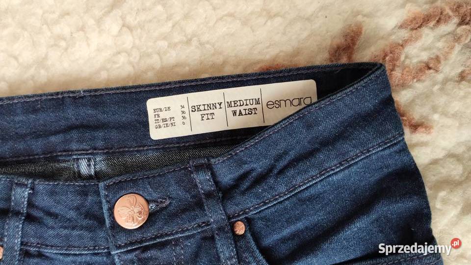 spodnie damskie jeansowe nowe rozmiar 34 Poznań