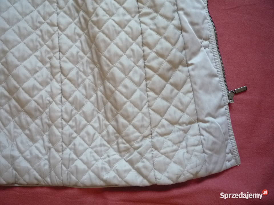 Reserved 3638 Beżowy płaszcz przejściowy lekko zachodniopomorskie Szczecin