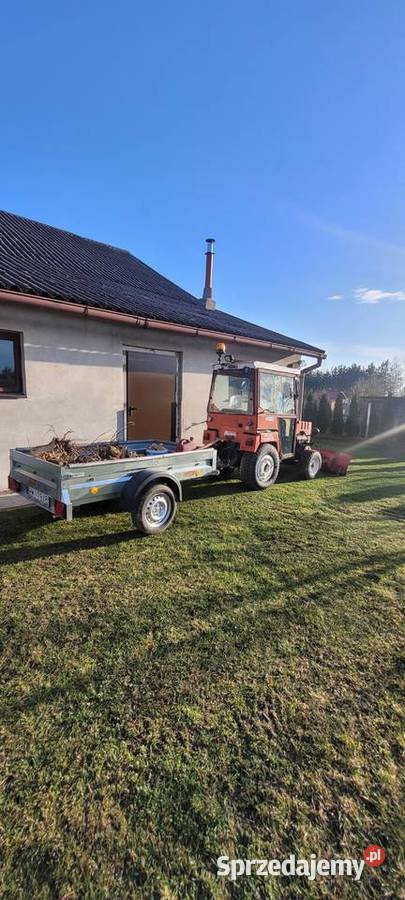 Traktorek Hako 3800D Hakotrac 40 pług dokumenty Połaniec