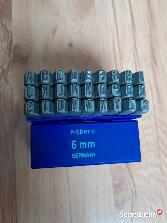 Znacznik literowy 6mm HABERO Made in Germany nowe