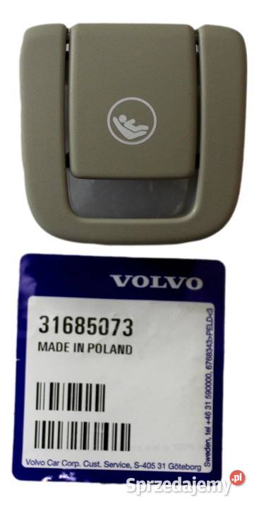 VOLVO S60 V60 gniazdo ISOFIX siedziska kanapy OE Bielany Wrocławskie