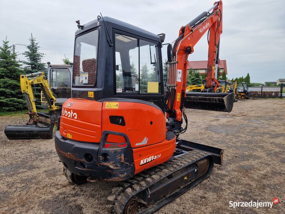 Minikoparka Kubota Kx 1013 alfa4 2018r 2300mtg Ryżki