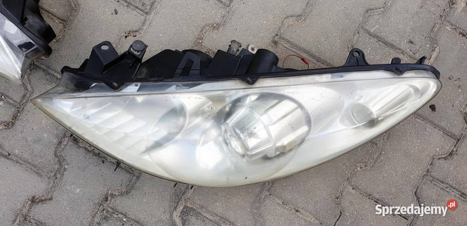 Peugeot 307 lift lampy przód przednie soczewka łódzkie Kutno