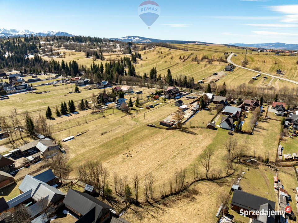 DZIAŁKA BUDOWLANA CHOCHOŁÓW 647m2 Sprzedaż Chochołów sprzedam