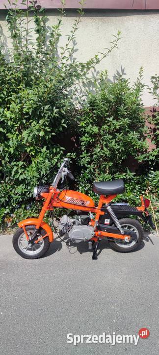 Motorynka Romet Pony m2 zabytek żółta tablica