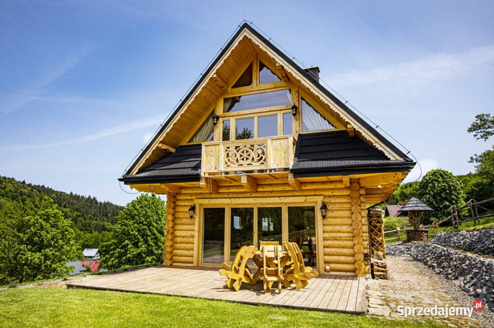 Góralski dom z bala Stryszawa