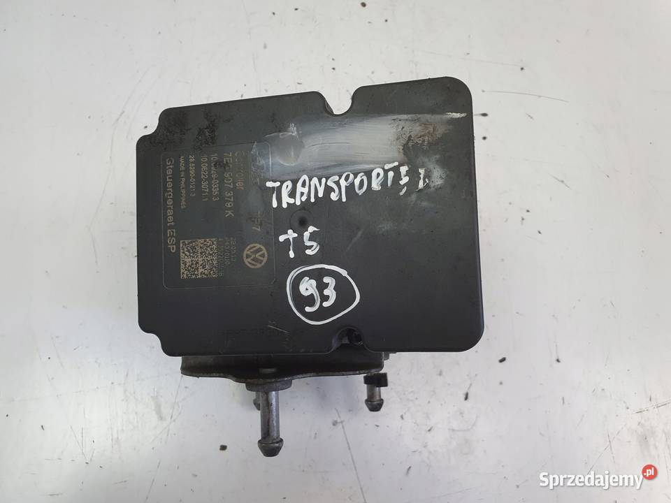 VW Transporter T5 POMPA ABS hamulcowa STEROWNIK Pompy hamulcowe