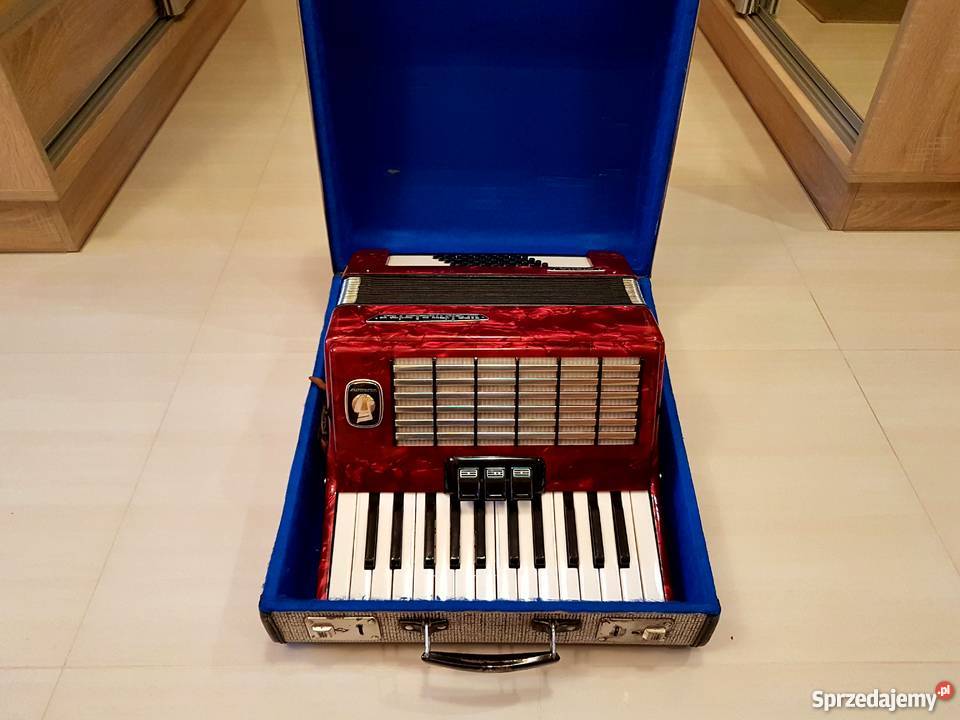 Akordeon WELTMEISTER STELLA 40 bas stan idealny Konin