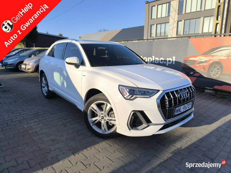 Audi Q3 20 TFSi 245 Sline Quattro Kamera Navi automatyczna Łuków