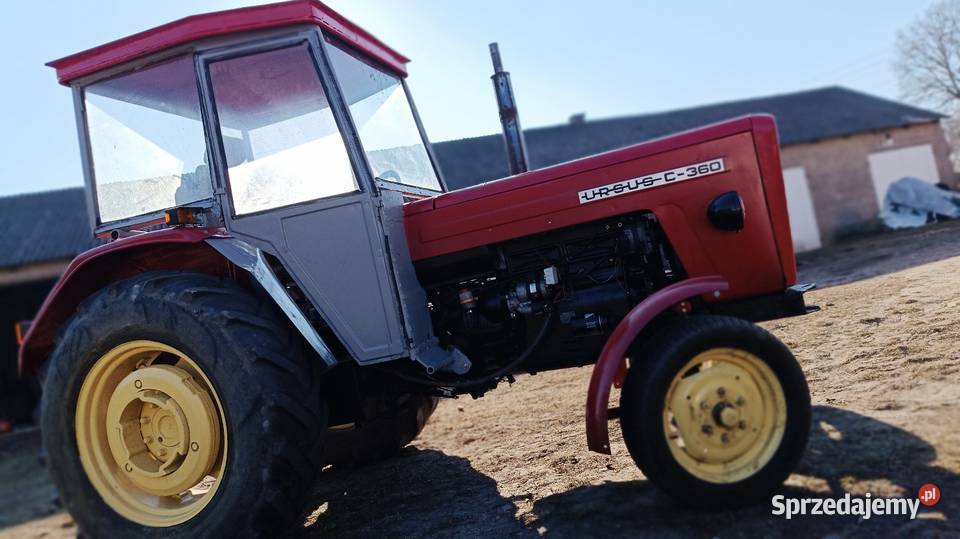 Ciągnik c 360 zarejestrowany Napęd 2x4 Rybno sprzedam