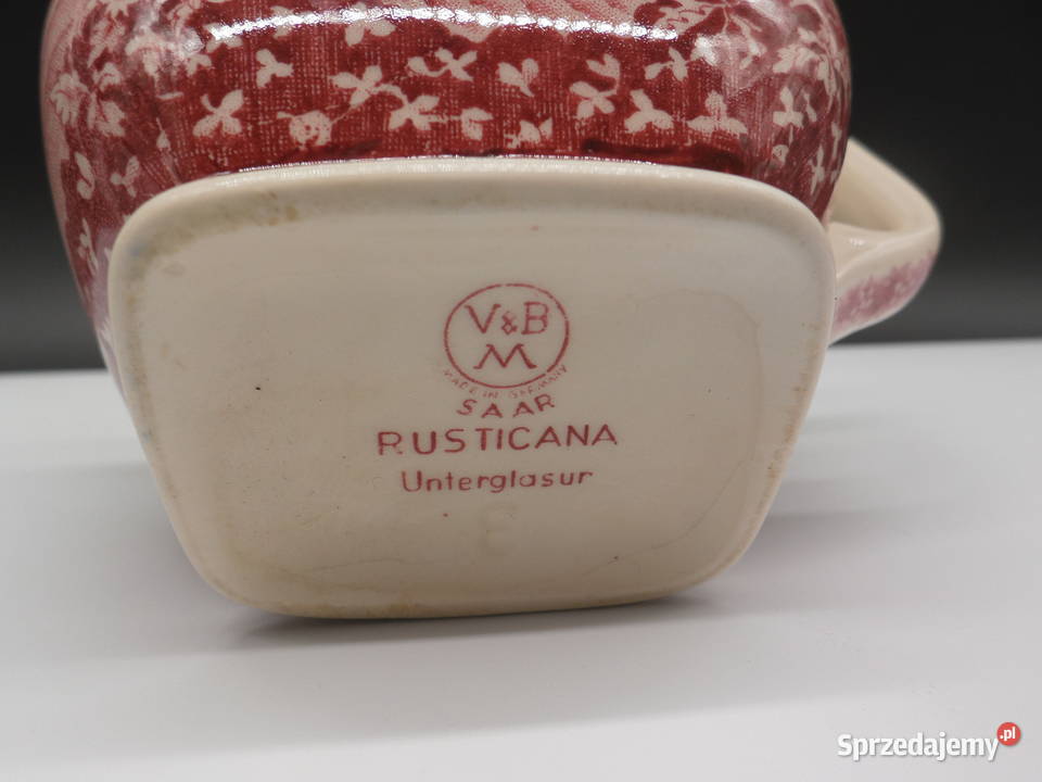 Mlecznik Villeroy Boch Seria Rusticana Czerwona wielkopolskie Raszków