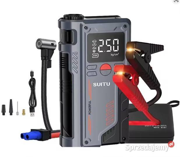 Jump Starter z kompresorem Suitu 20000mAh 150PSI Kraków