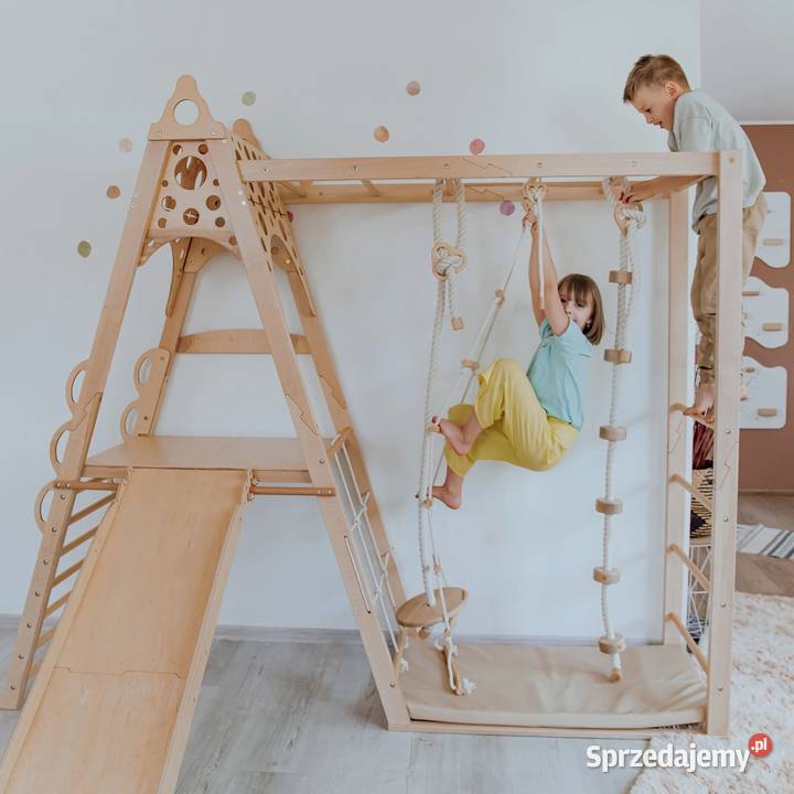 domowy plac zabaw Circle drewno CE  Kraków