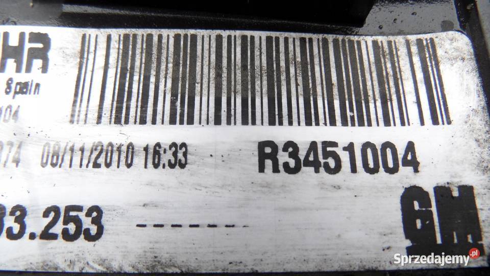 OPEL MERIVA B 16 CDTI 10r intercooler 13283253 osobowe