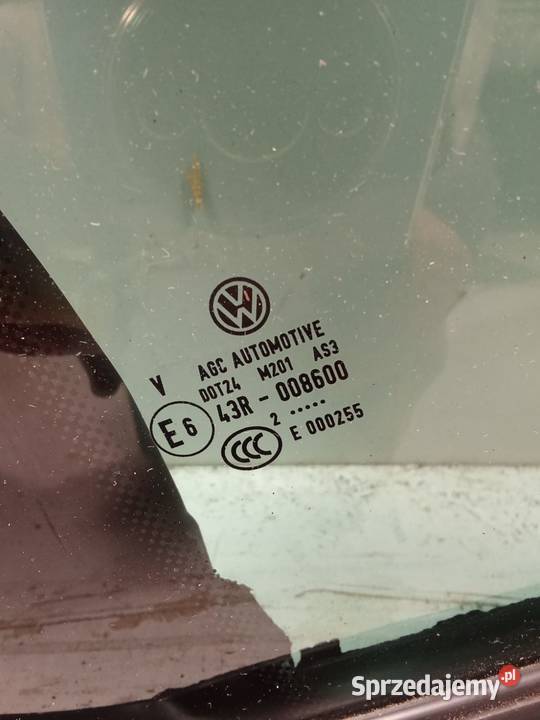 Szyba Trójkątna Prawa Przednia Volkswagen Touran Bralin