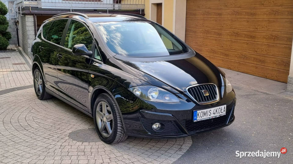 Seat Altea XL Potwierdzony przebieg Climatronic czarny Płońsk sprzedam