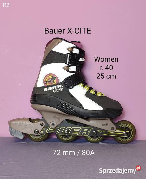 Rolki BAUER kobiet model XCITY 40 EUR 25 R2 Jasień