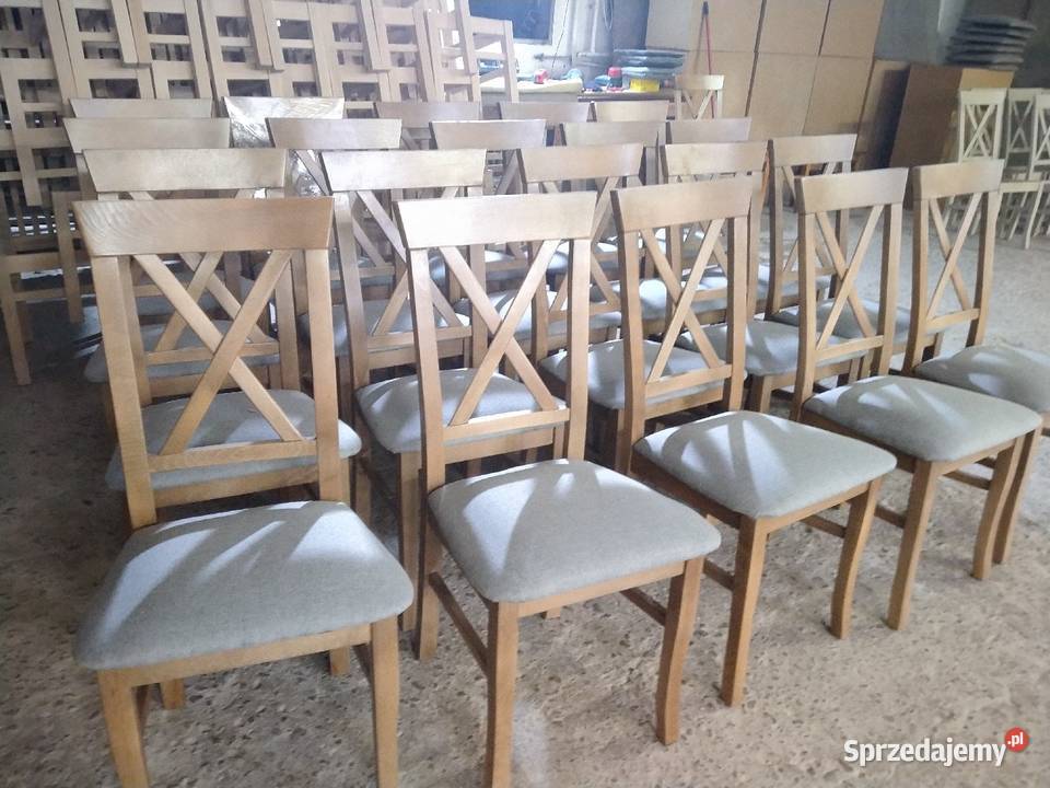 Nowe krzesła bukowe Krzesła Tomaszów Mazowiecki sprzedam