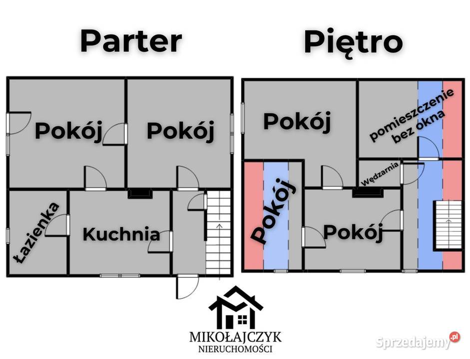 Dom bliźniak pod Bartoszycami 99 m2 Łabędnik węglowe warmińsko-mazurskie Bartoszyce