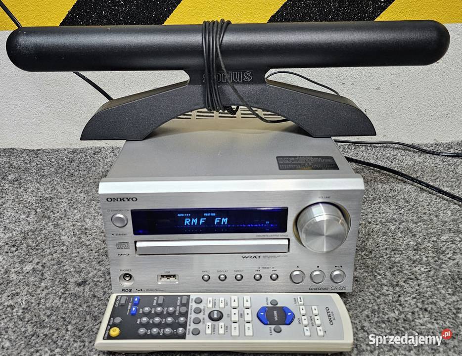 Wieża Stereo ONKYO CR525 pilot wysyłka 15 Kraków sprzedam